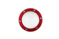 Lufteinlassabdeckung 77mm rot