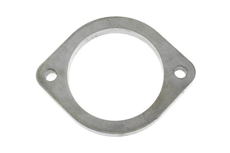 Auspuffflansch-Verbinder 70mm, 2 Schrauben