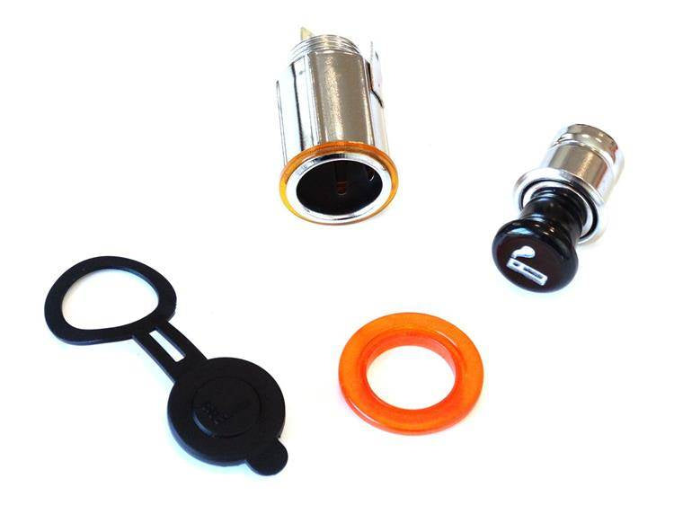 Lighter socket, lighter