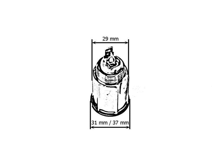 Lighter socket, lighter