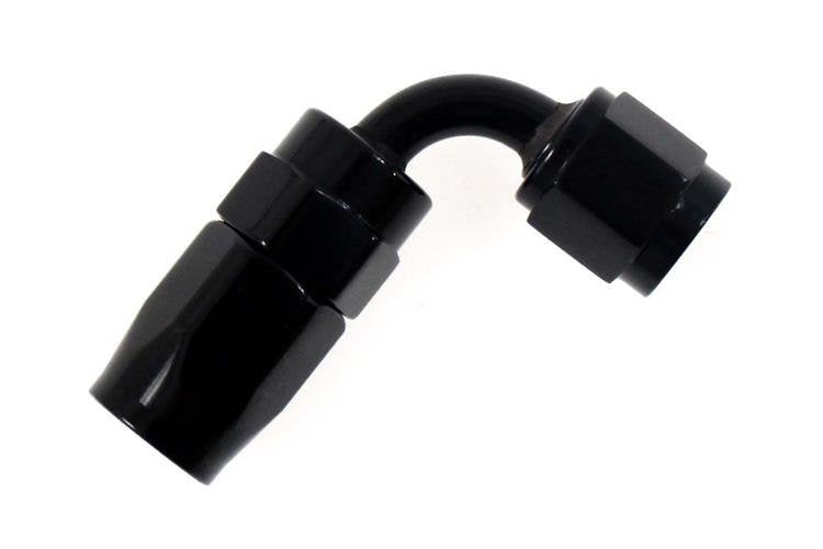Schwenkanschluss 90° AN6 Schwarz