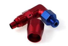 Swivel Fitting 90deg AN6-7/16-20NPT (AN4) cutter forged