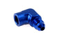 Male to female nipple 90deg AN3-1/8NPT