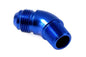 Vollstromanschluss 45° AN8-3/8NPT