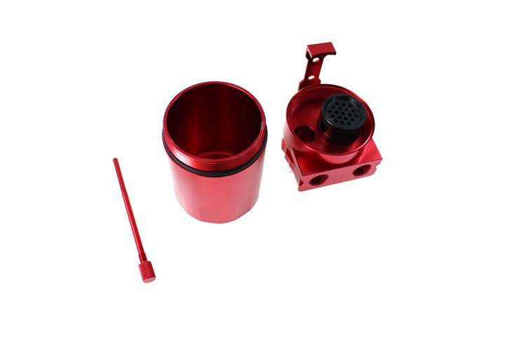 Oil catch tank Epman PRO Red 10,15 mm