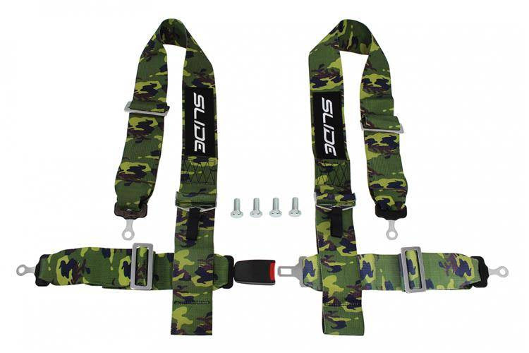 Renn-Sicherheitsgurte Slide 4p 3" Camo
