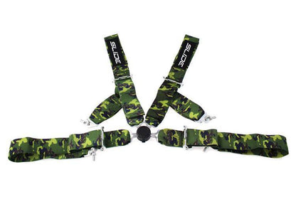 Renn-Sicherheitsgurte Slide Quick 4p 3" Camo