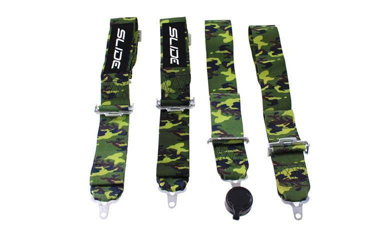 Renn-Sicherheitsgurte Slide Quick 4p 3" Camo
