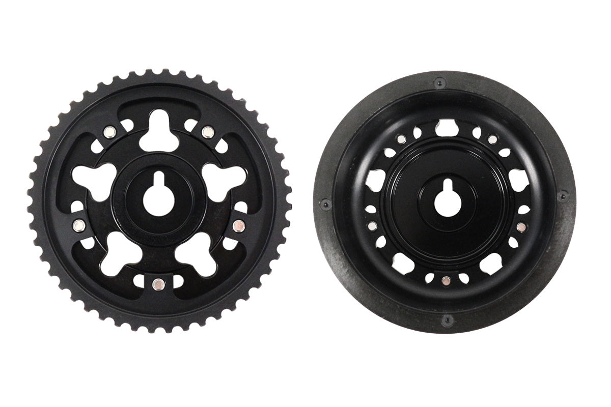 Brian Crower Verstellbare Nockenwellenräder - Schwarz (Subaru Ej205 - WRX / Ej257 - STI) - Set/2 BC8860B-EX
