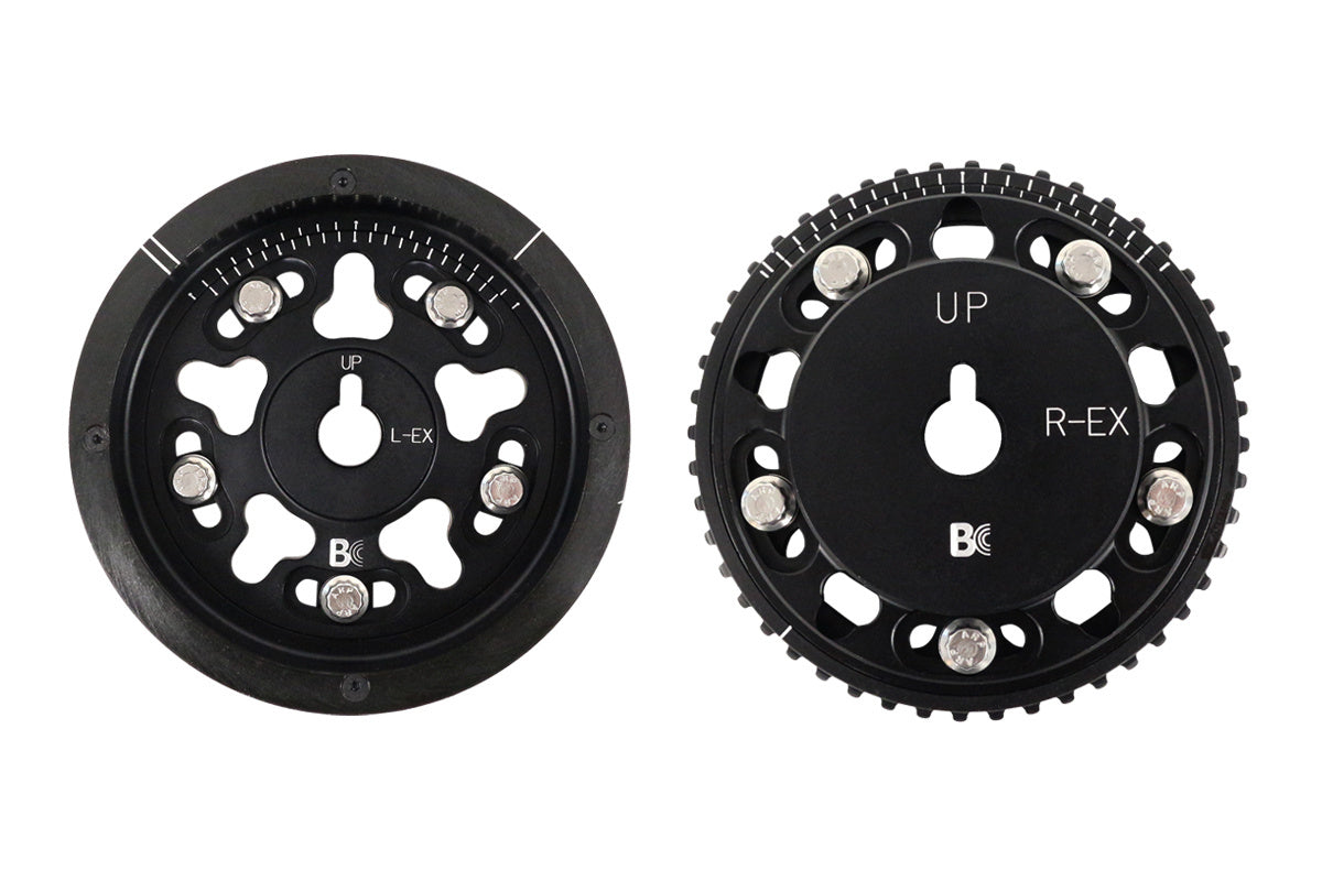 Brian Crower Verstellbare Nockenwellenräder - Schwarz (Subaru Ej205 - WRX / Ej257 - STI) - Set/2 BC8860B-EX