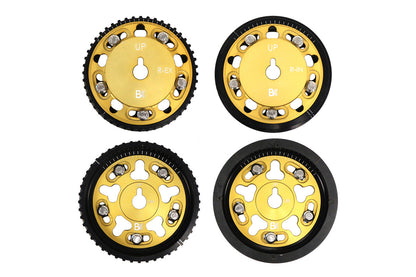 Brian Crower verstellbare Nockenwellenräder – Gold (Subaru Ej205 – WRX / Ej257 – STI) – Set/4 BC8860