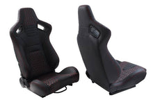 Rennsitz Racer PVC Schwarz