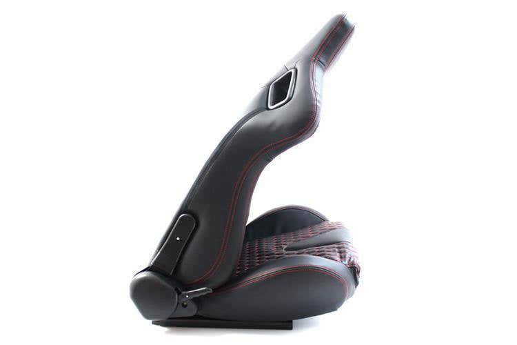 Rennsitz Racer PVC Schwarz