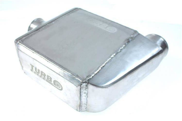 TurboWorks Wasser-Ladeluftkühler 255x115x115 3,5", 3" 1x90° 1x0°