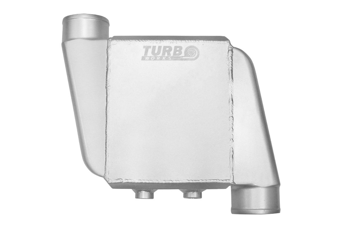 TurboWorks Wasser-Ladeluftkühler 250x220x115 3,5" 2x90° Flip