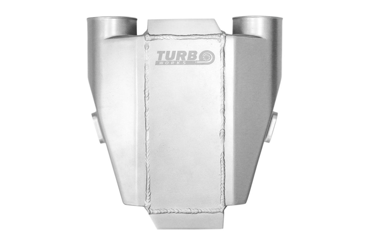 TurboWorks Wasser-Ladeluftkühler 255x115x115 3" 2x90°