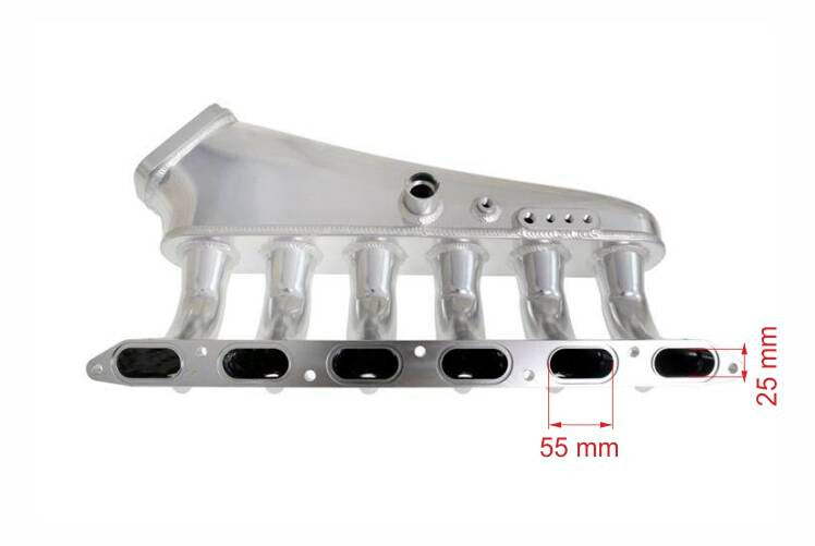 Intake manifold BMW E34 E36 M50 with throttle body and fuel rail