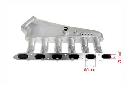 Intake manifold BMW E34 E36 M50 with throttle body and fuel rail