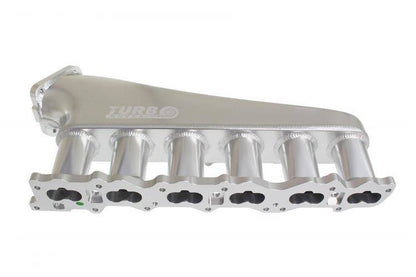 Intake manifold Nissan RB25 with throttle body and fuel rail
