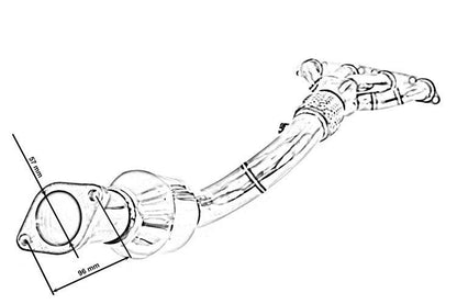 Exhaust manifold Mini Cooper R50 R52 R5