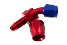 Reusable swivel hose end 45deg AN8