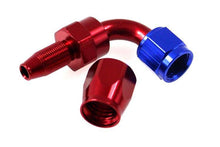 Reusable swivel hose end 90deg AN10