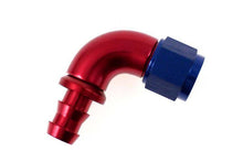 Einzelstück geschmiedetes Push-On Schlauchende 90° AN8