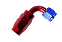 Reusable swivel hose end 90deg AN8