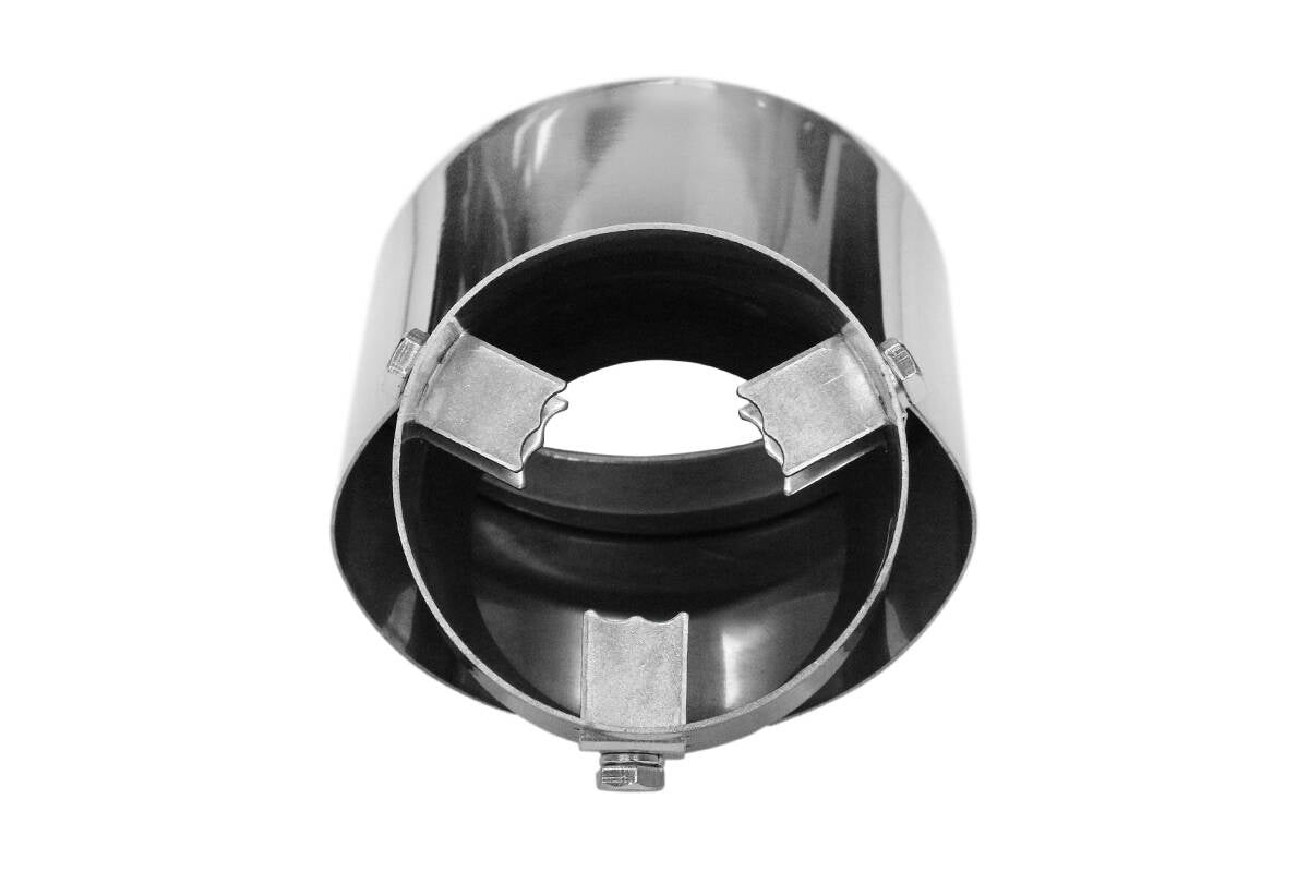 Exhaust Pipe End 104x73mm input 75mm