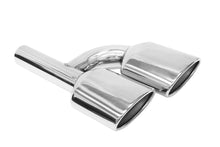 Exhaust Pipe End 126x74mm input 51mm Mercedes C63 AMG