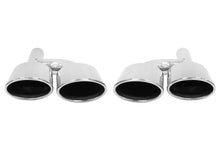 Exhaust Pipe End 126x74mm input 51mm Mercedes C63 AMG
