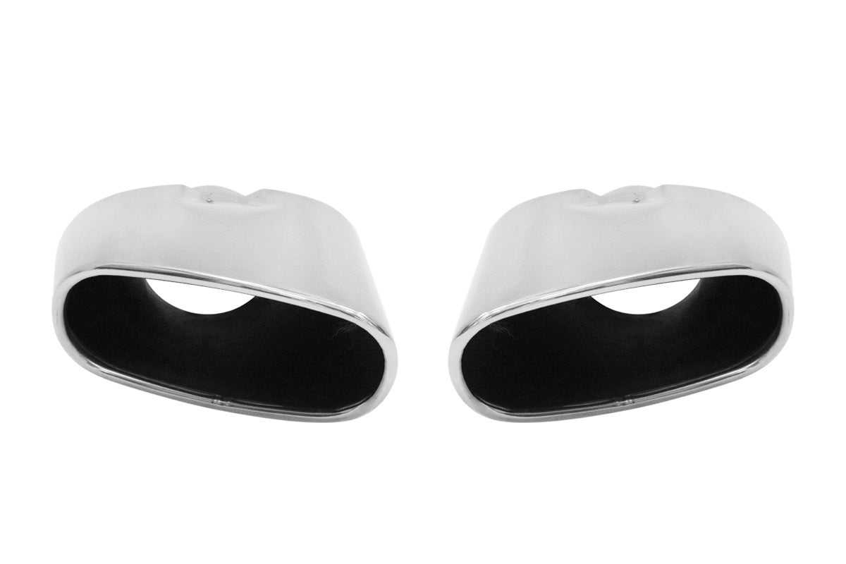Exhaust Pipe End 150x85mm input 66mm BMW X5