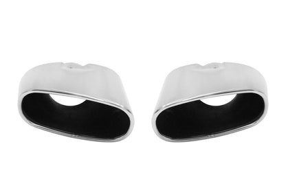 Exhaust Pipe End 150x85mm input 66mm BMW X5