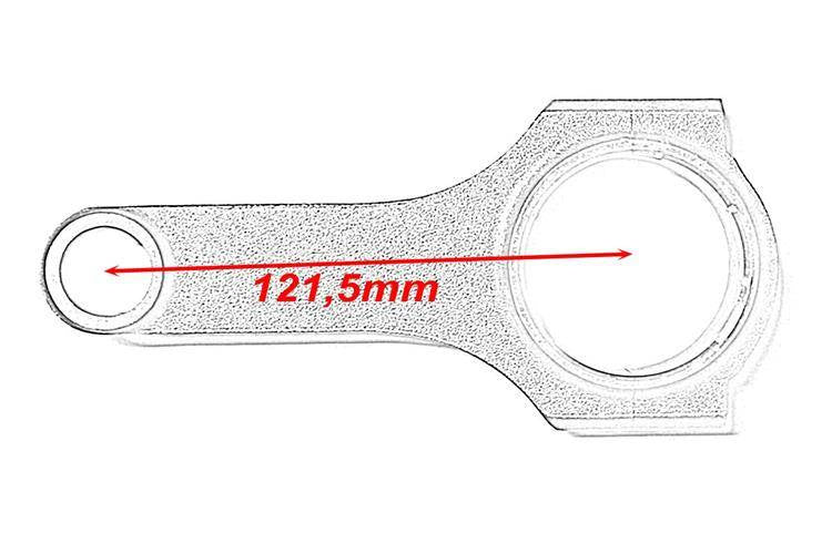Geschmiedete Pleuelstangen Nissan RB25 RB26DETT R32 R33 R34