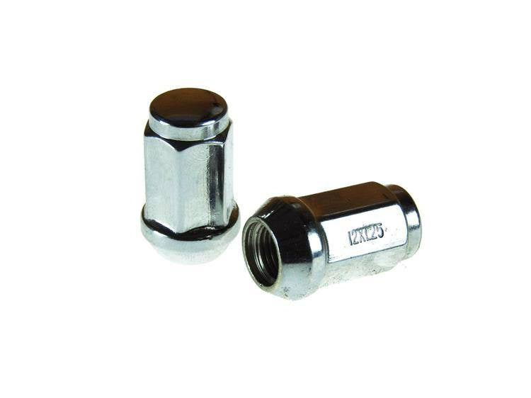 Abdeckende Radmutter M12x1,5 32mm Schlüsselweite 17 Kegel