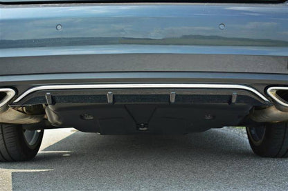 Diffuser Mercedes-Benz E W212 Rear Valance Gloss Black
