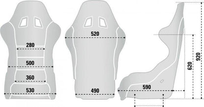 Racing seat Sparco R333 Forza