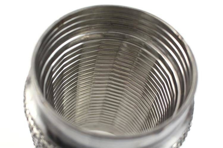 Exhaust flex pipe 51x200mm Reinforced 304SS
