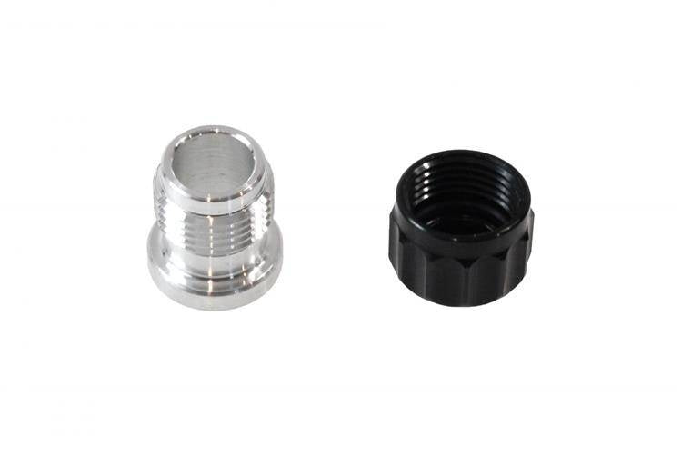 Aluminium fill neck 1,5" Black