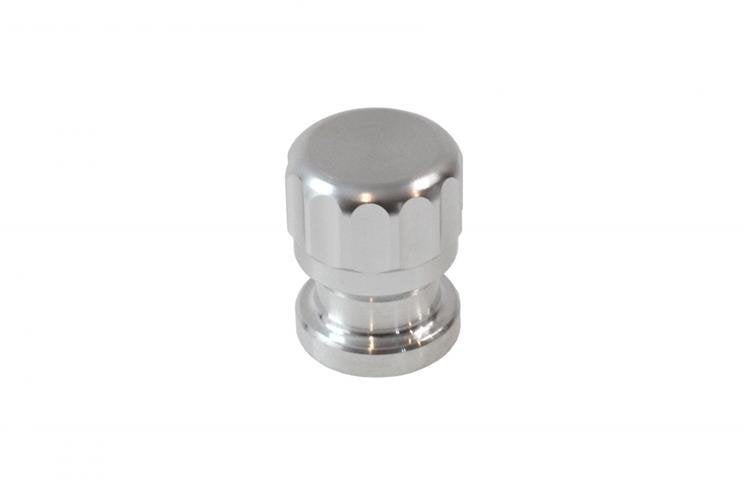 Aluminium fill neck 1,5" Silver