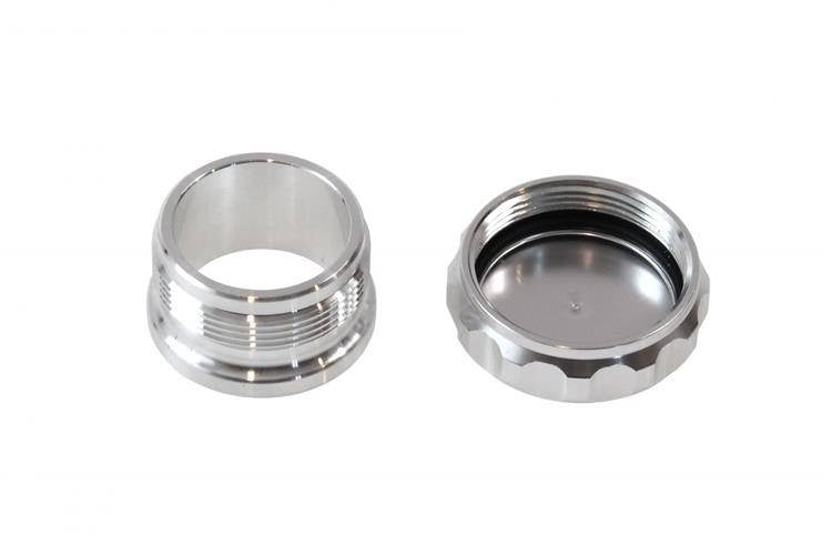 Aluminium fill neck 2,5" Silver