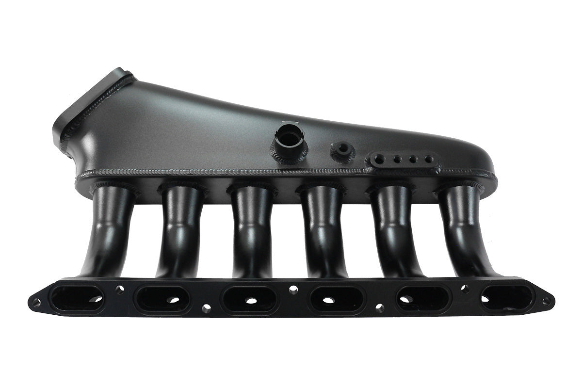 Intake manifold BMW M52 with throttle body and fuel rail