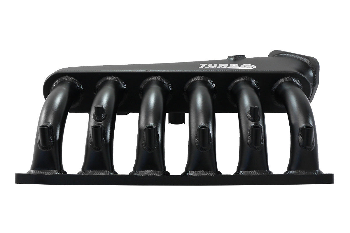 Intake manifold BMW M52 with throttle body and fuel rail