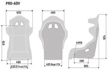 Racing seat Sparco Pro ADV QRT 2020