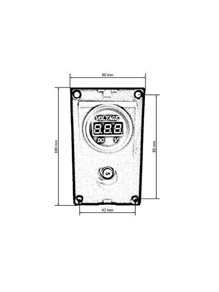 Panel 1xVolt, 1BA 5A