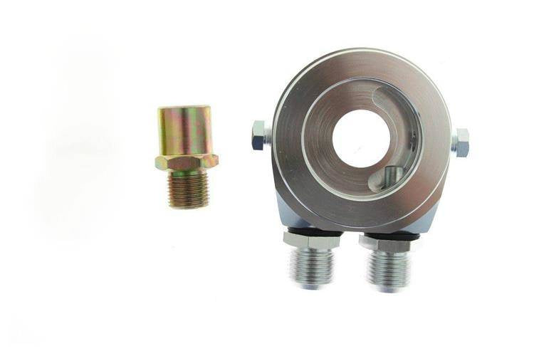 TurboWorks Oil Cooler Adapter Silver AN8
