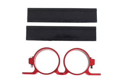 Fuel Pump Mounting 2x60mm Red