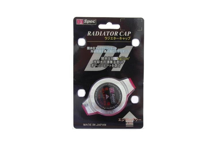 D1Spec Radiator cap 15mm 1.1 Bar Silver