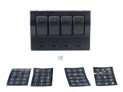 Schalter 12/24V IP68 (EIN)-AUSx1, EIN-AUSx3, 2-polig 5A, 1-polig 10A, 1-polig 15A