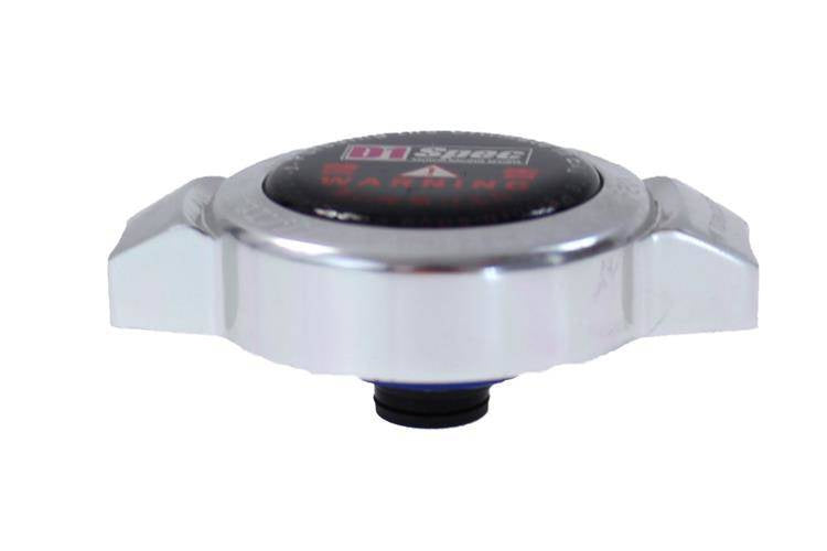 D1Spec Radiator cap 15mm 1.3 Bar Silver